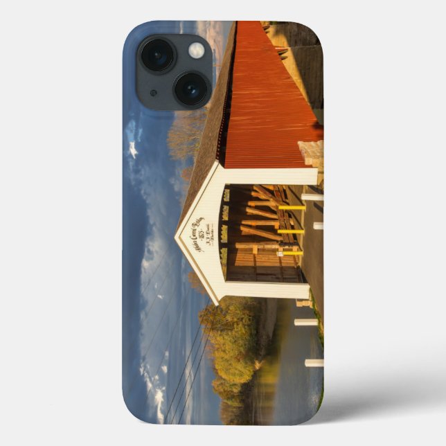Die 1875 erbaute Medora bedeckte Brücke Case-Mate iPhone Hülle (Rückseite)