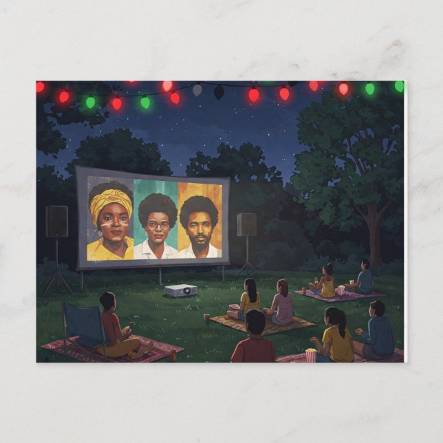 "Die 19. Filmnacht - Geschichten, die wichtig sind Postkarte (Vorderseite)