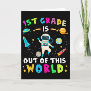 Die 1. Klasse ist außerirdisch Astronaut Ck Zur Sc Karte