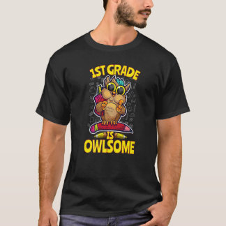 Die 1. Klasse ist großartig, zurück zur Schule Eul T-Shirt