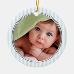 Die 1. Weihnachtsdekoration des Babys Keramik Ornament