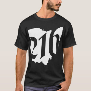 Die 216 repräsentieren Cleveland Ohio  T-Shirt
