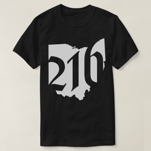 Die 216 Vertreter Cleveland Ohio T-Shirt (Design vorne)