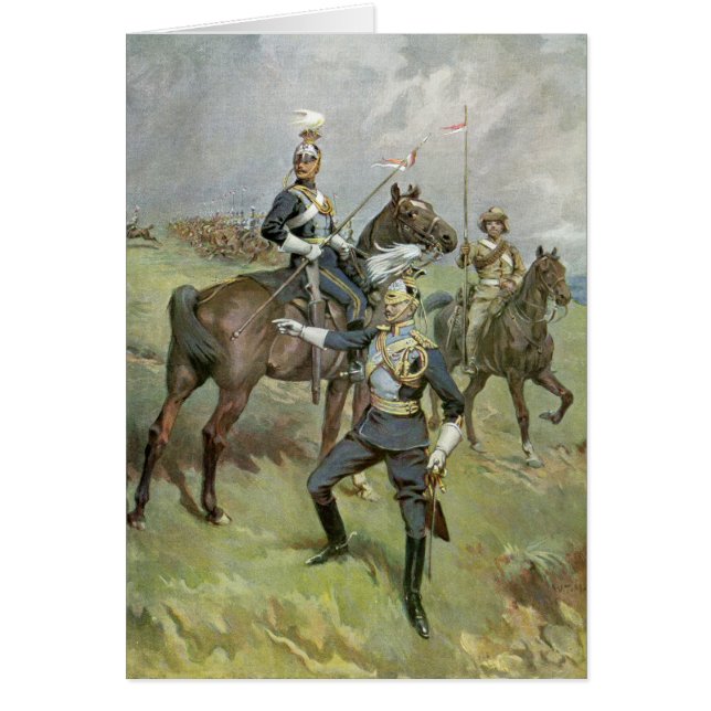Die 21. Lancers - britische Armee (Vorne)