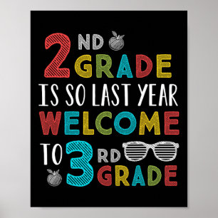Die 2. Klasse ist so letztes Jahr Willkommen in de Poster