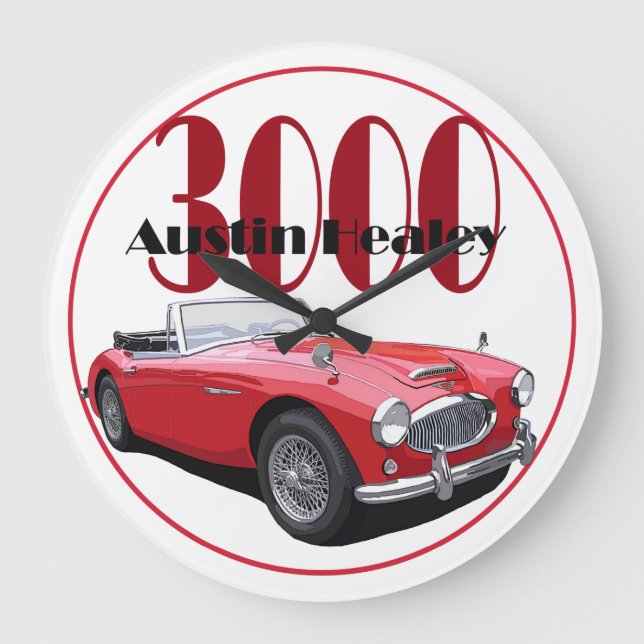 Die 3000 große wanduhr (Vorderseite)