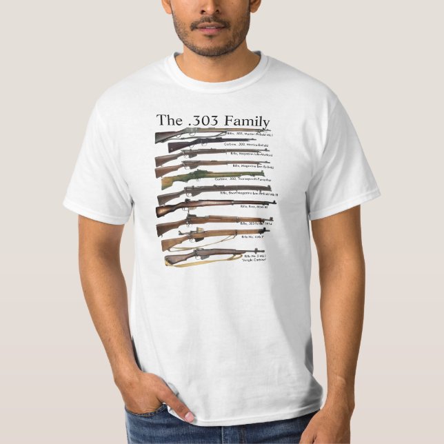 Die .303 Familie T-Shirt (Vorderseite)