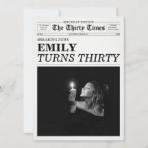 Die 30-Zeiten-Zeitung 30. Geburtstagsfeier