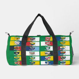 Die 32 Landkreis Wappen & Colors von Irland Duffle Bag