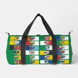Die 32 Landkreis Wappen & Colors von Irland Duffle Bag