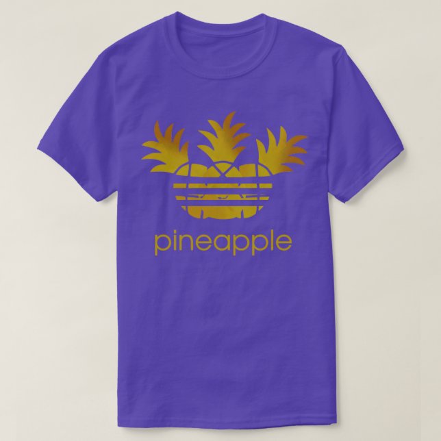 Die 3 Ananas T-Shirt (Design vorne)