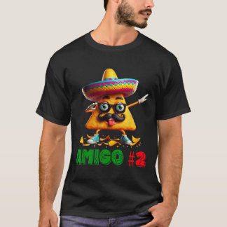 Die 3 Drei Amigos Cinco De Mayo Amigo #2 Gruppe Ma T-Shirt