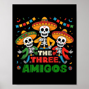 Die 3 drei amigos drei Freunde tres amigos cinco Poster
