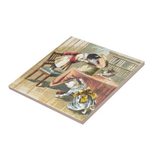 Die 3 kleinen Kätzchen: Suchen nach den Fliese