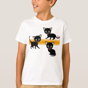 Die 3 T-Shirts des Kätzchen-Kindes