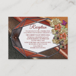 Die 3D Leder Academia Deco & Cards Begleitkarte