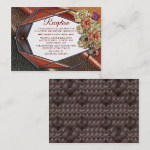 Die 3D Leder Academia Deco & Cards Begleitkarte