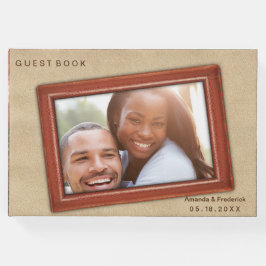 Die 3D Leder Academia Deco & Cards Gästebuch