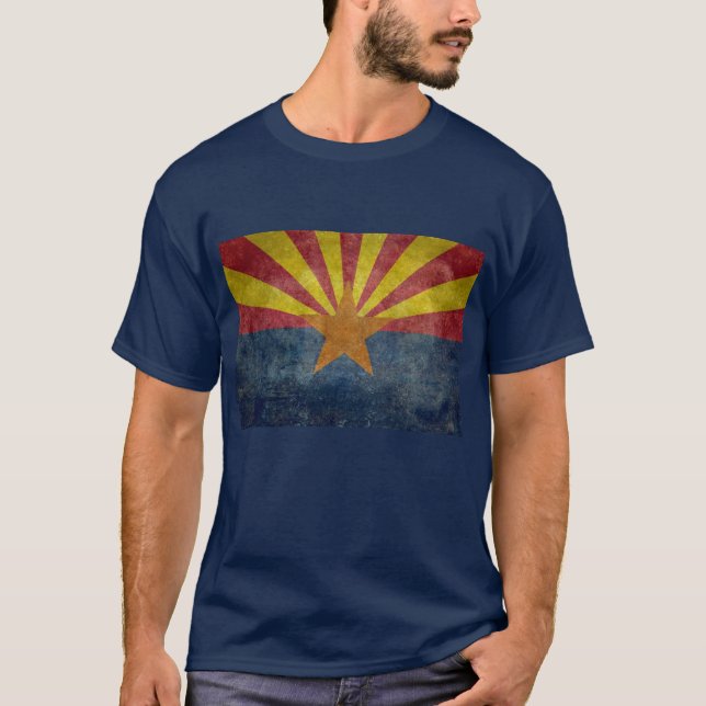 Die 48. Staat Flagge Arizonas, T-Shirt (Vorderseite)
