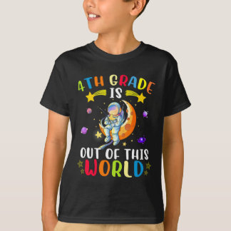 Die 4. Klasse ist außerirdisch Astronaut Ck Zur Sc T-Shirt