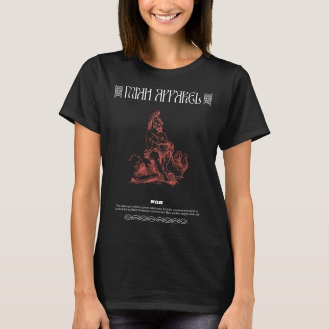 Die 4 Pferde des Krieges der Apokalypse T-Shirt (Vorderseite)