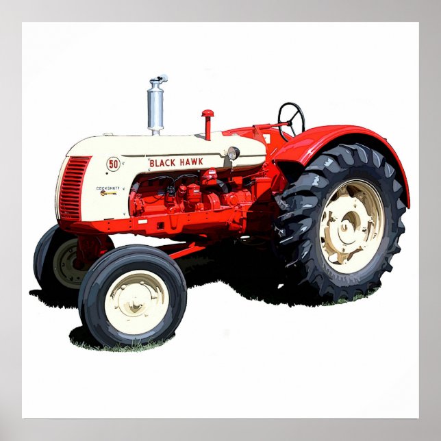 Die 50 schwarzen Hawk Poster (Vorne)