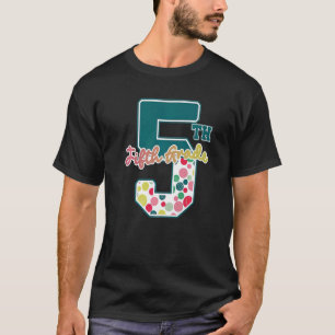 Die 5. Klasse in grünen Punkten ist ein guter Tag, T-Shirt