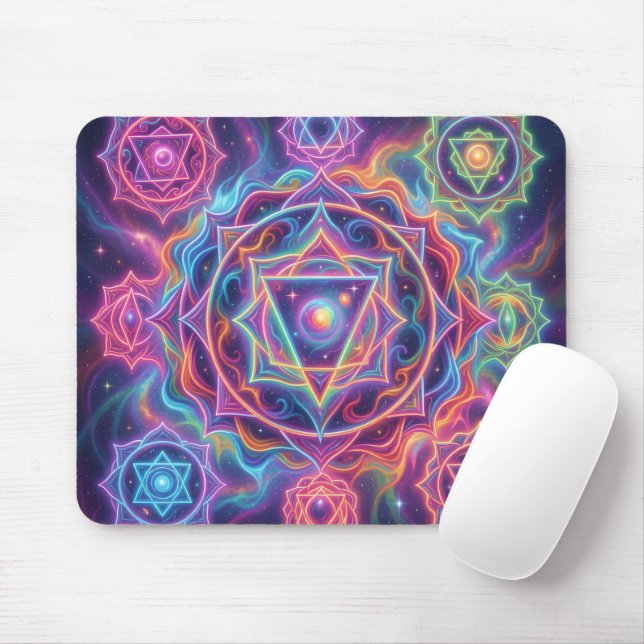 Die 7 Chakren´10 Mousepad (Mit Mouse)