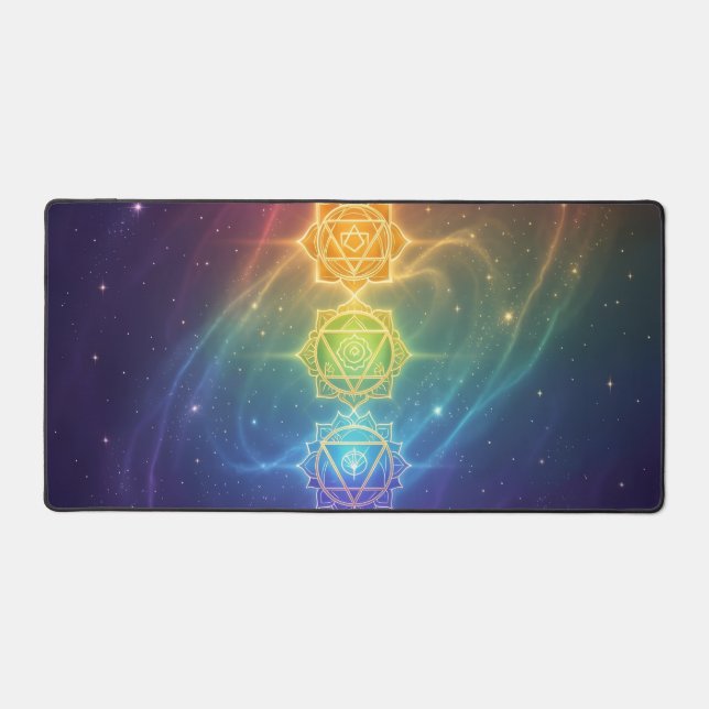 Die 7 Chakren´11 Schreibtischunterlage (Vorderseite)