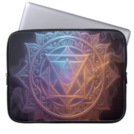 Die 7 Chakren´1 Laptopschutzhülle