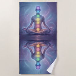 Die 7 Chakren´2 Strandtuch