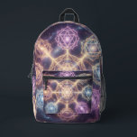 Die 7 Chakren´7 Bedruckter Rucksack<br><div class="desc">Die 7 Chakren sind Energiezentren entlang der Wirbelsäule,  die verschiedene Lebensbereiche beeinflussen – von Sicherheit und Kreativität über Selbstbewusstsein und Liebe bis hin zu Kommunikation,  Intuition und Spiritualität. Im Gleichgewicht fördern sie Harmonie,  innere Kraft und ganzheitliches Wohlbefinden.</div>