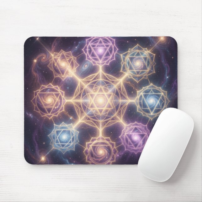 Die 7 Chakren´7 Mousepad (Mit Mouse)
