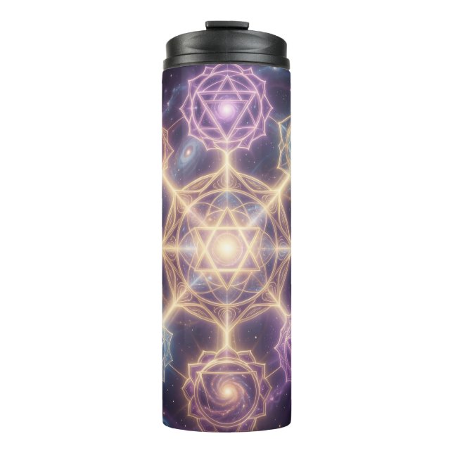 Die 7 Chakren´7 Thermosbecher (Vorderseite)
