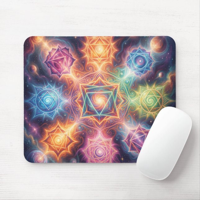 Die 7 Chakren´8 Mousepad (Mit Mouse)