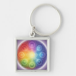Die 7 Chakren´9 Schlüsselanhänger