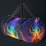 Die 7 Chakren Duffle Bag<br><div class="desc">Die 7 Chakren sind Energiezentren entlang der Wirbelsäule,  die verschiedene Lebensbereiche beeinflussen – von Sicherheit und Kreativität über Selbstbewusstsein und Liebe bis hin zu Kommunikation,  Intuition und Spiritualität. Im Gleichgewicht fördern sie Harmonie,  innere Kraft und ganzheitliches Wohlbefinden.</div>