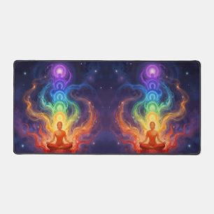 Die 7 Chakren Schreibtischunterlage