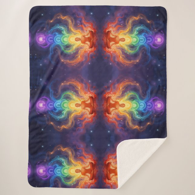 Die 7 Chakren Sherpadecke (Vorderseite)