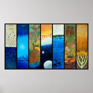 Die 7 Tage der Kreation von @foucrasart Poster