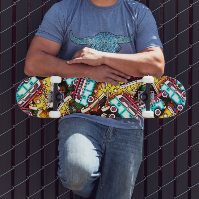 Die 80er Jahre Skateboard (Außenbereich 3)