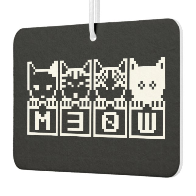 DIE 8-BIT-KATZEN M30 W AUTOLUFTERFRISCHER (Links)