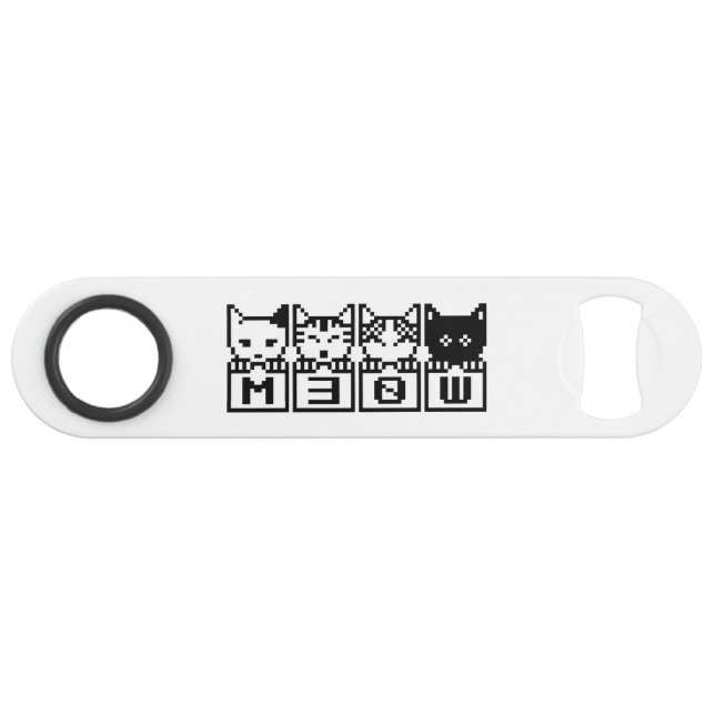 DIE 8-BIT-KATZEN M30 W SPEED FLASCHENÖFFNER (Vorderseite (Horizontal))