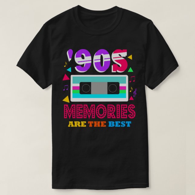Die 90er Erinnerungen sind die besten T-Shirt (Design vorne)