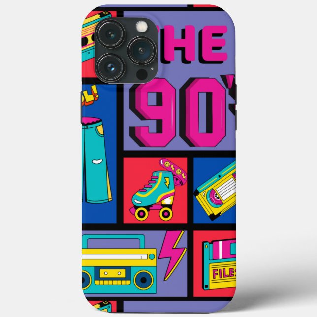 Die 90er Jahre Case-Mate iPhone Hülle (Rückseite)