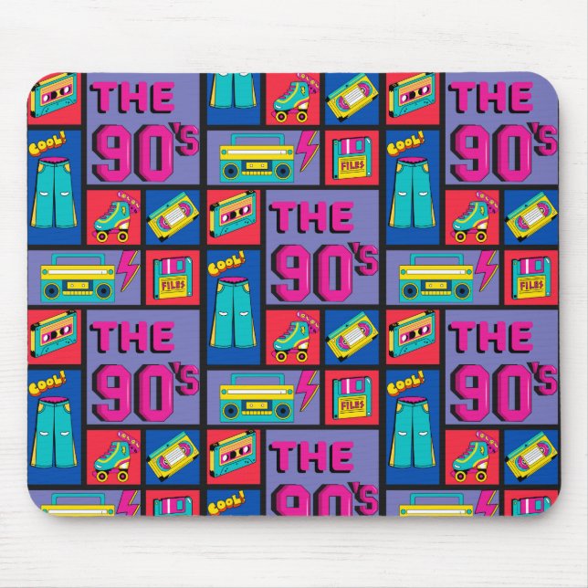 Die 90er Jahre Mousepad (Vorne)
