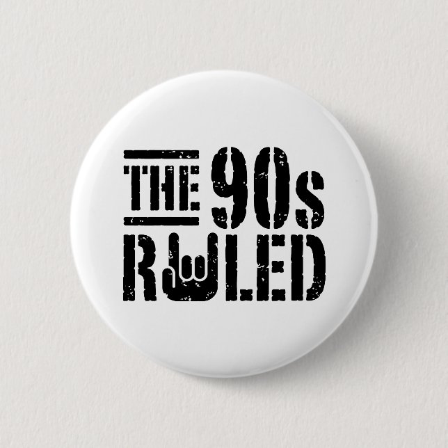 Die 90er waren großartig button (Vorderseite)