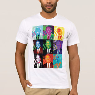 Die 9 Gesichter von Bush-T - Shirt