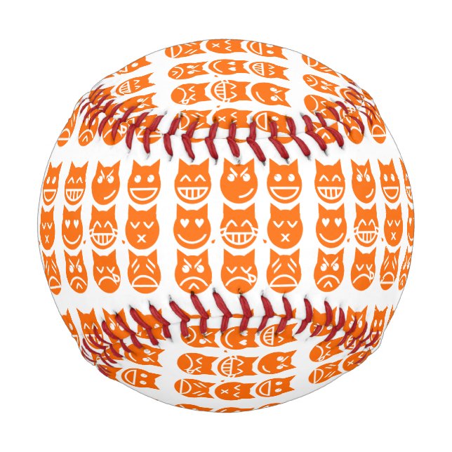 Die 9 Leben der Emoji-Katze Baseball (Vorderseite)