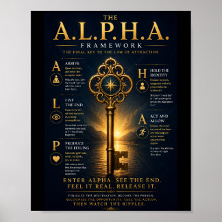Die A.L.P.H.A. Poster